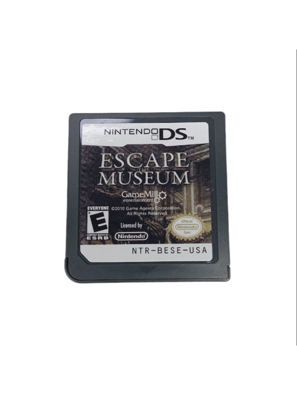 Nintendo DS Escape Museum Game Cartridge - Black - Picture 2 of 4